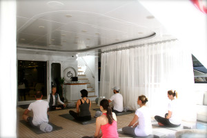 Yoga on Yachts