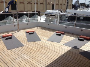 Yoga on Yachts