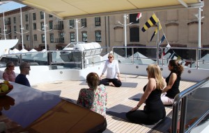 Yoga on Yachts